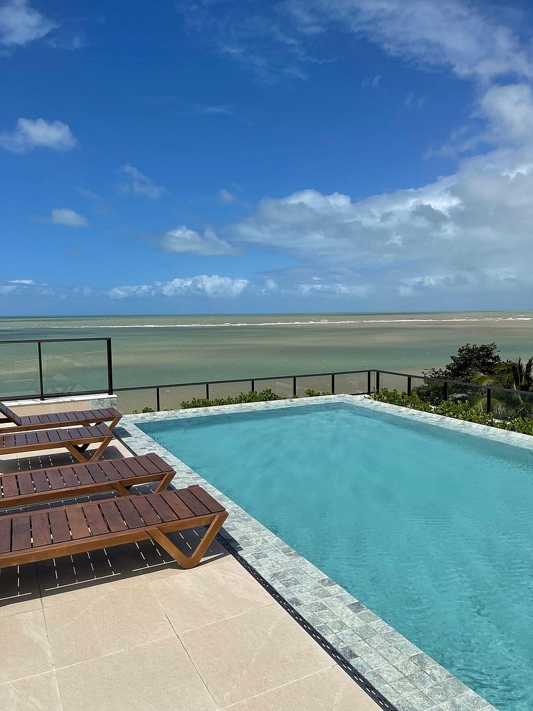 Pé na Areia, Apartamento Luxo - Smart Bessa