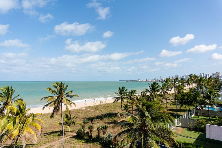 106 - Apto Luxo - Vista pro Mar, Pé na Areia