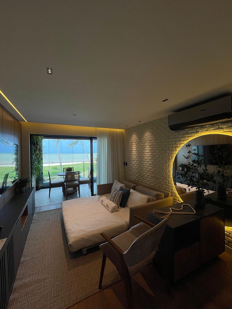 106 - Apto Luxo - Vista pro Mar, Pé na Areia