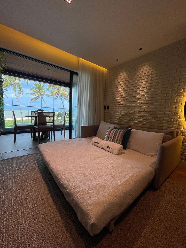 106 - Apto Luxo - Vista pro Mar, Pé na Areia