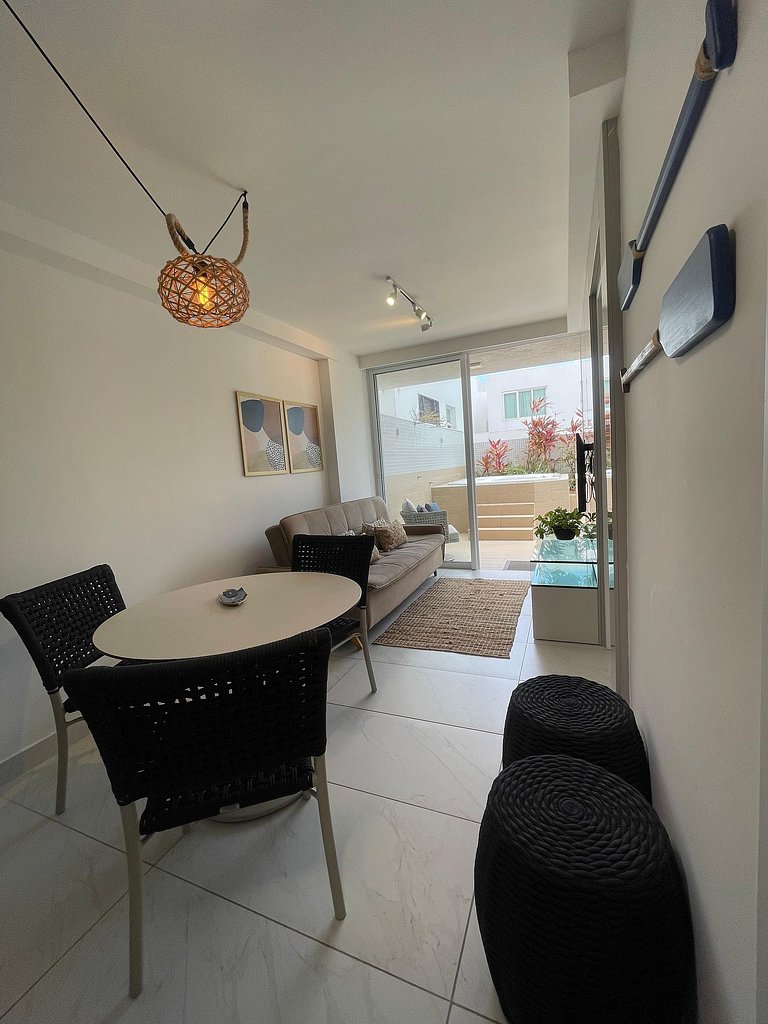 106A - Apto Luxo Garden 2 Suítes - Branco Haus