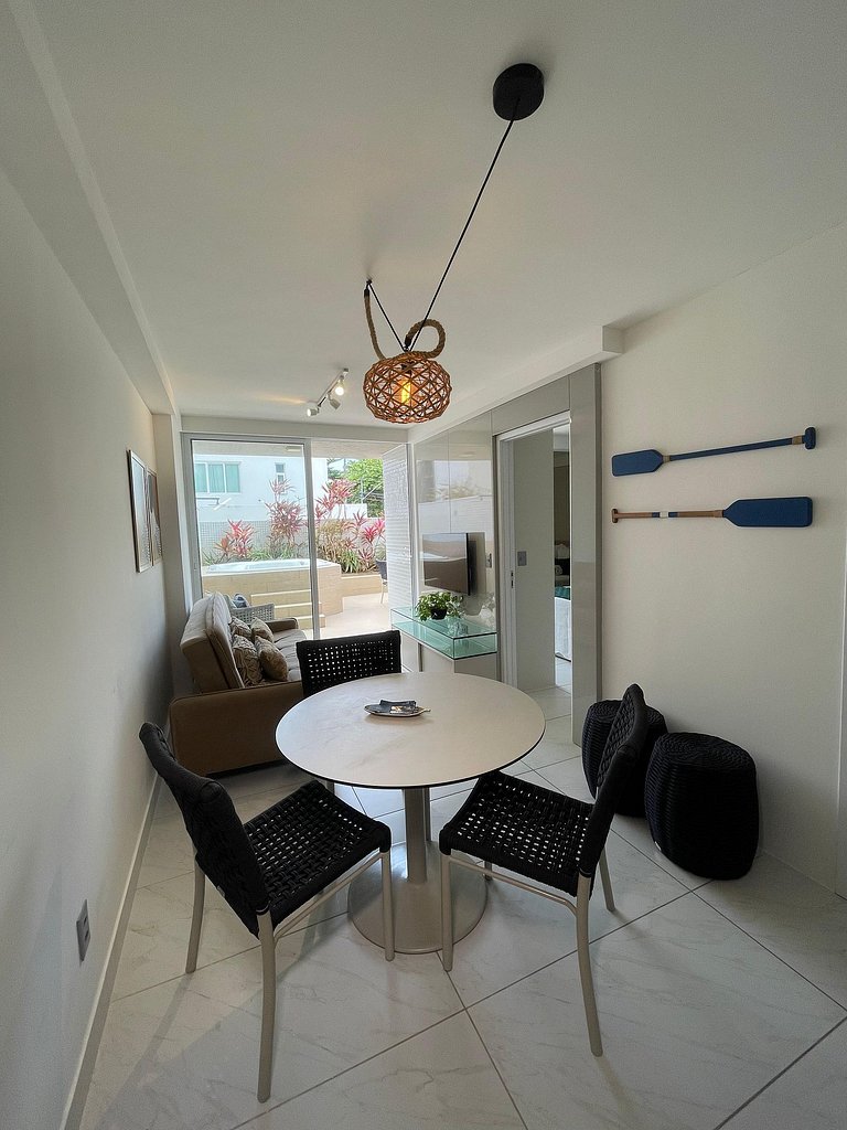 106A - Apto Luxo Garden 2 Suítes - Branco Haus