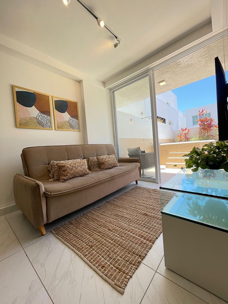106A - Apto Luxo Garden 2 Suítes - Branco Haus