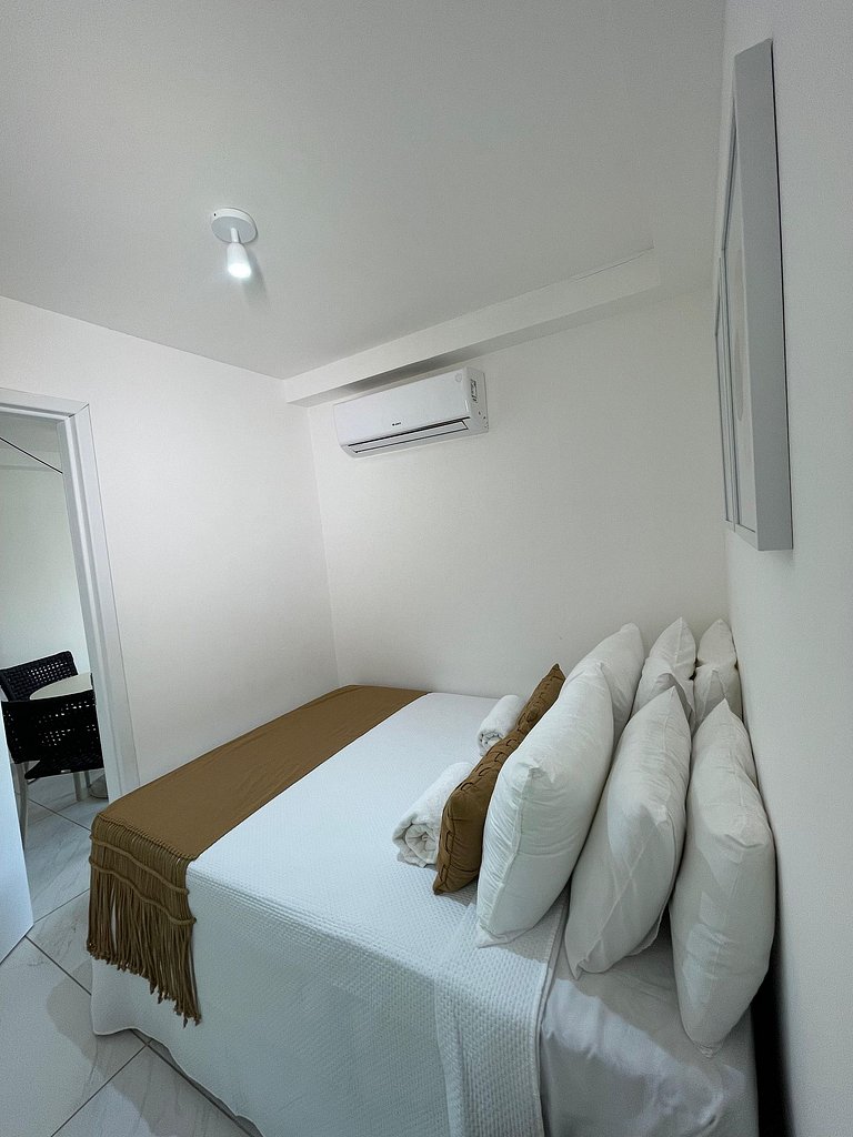 106A - Apto Luxo Garden 2 Suítes - Branco Haus