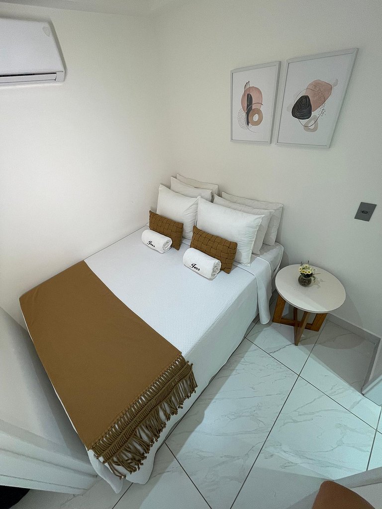 106A - Apto Luxo Garden 2 Suítes - Branco Haus