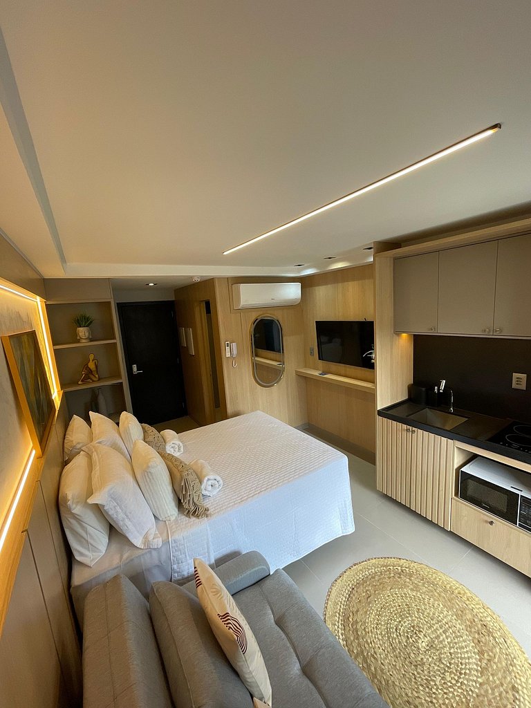 Flat 225- Alto Padrão Beach Haus - by Jess