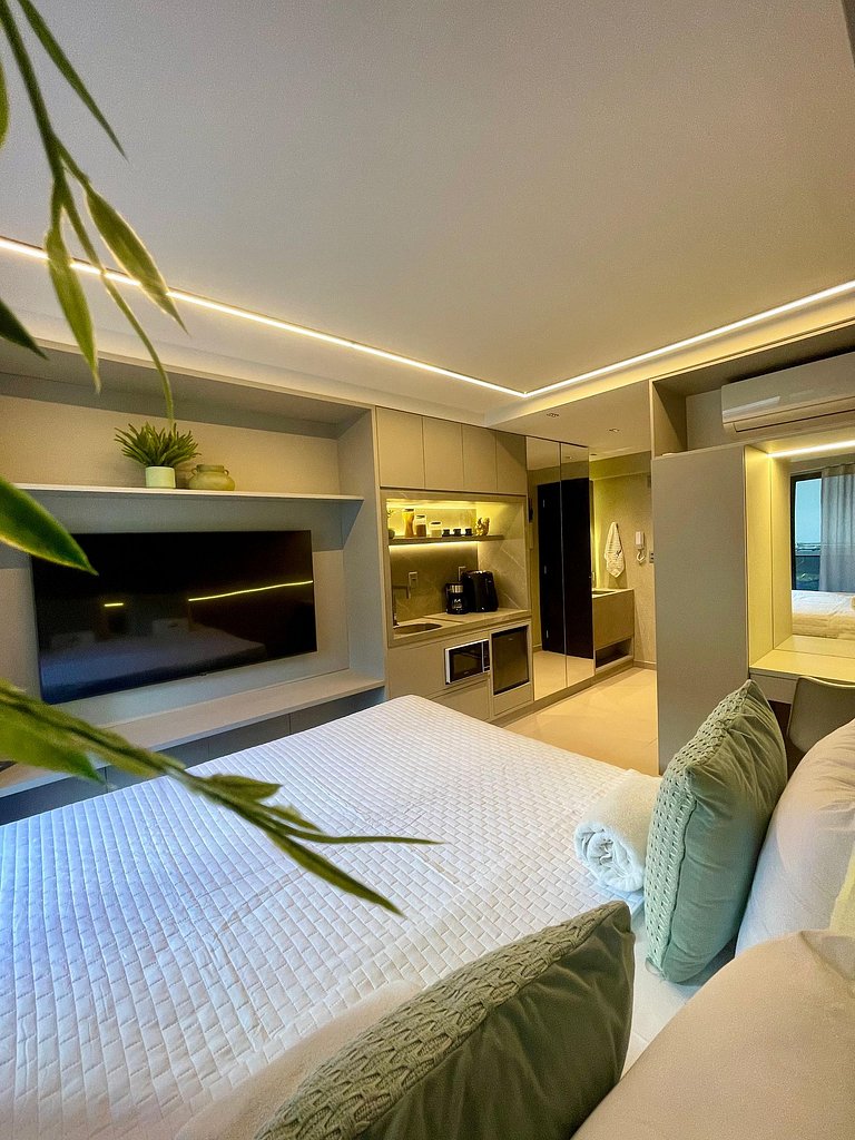 Flat 125- Alto Padrão Beach Haus - by Jess