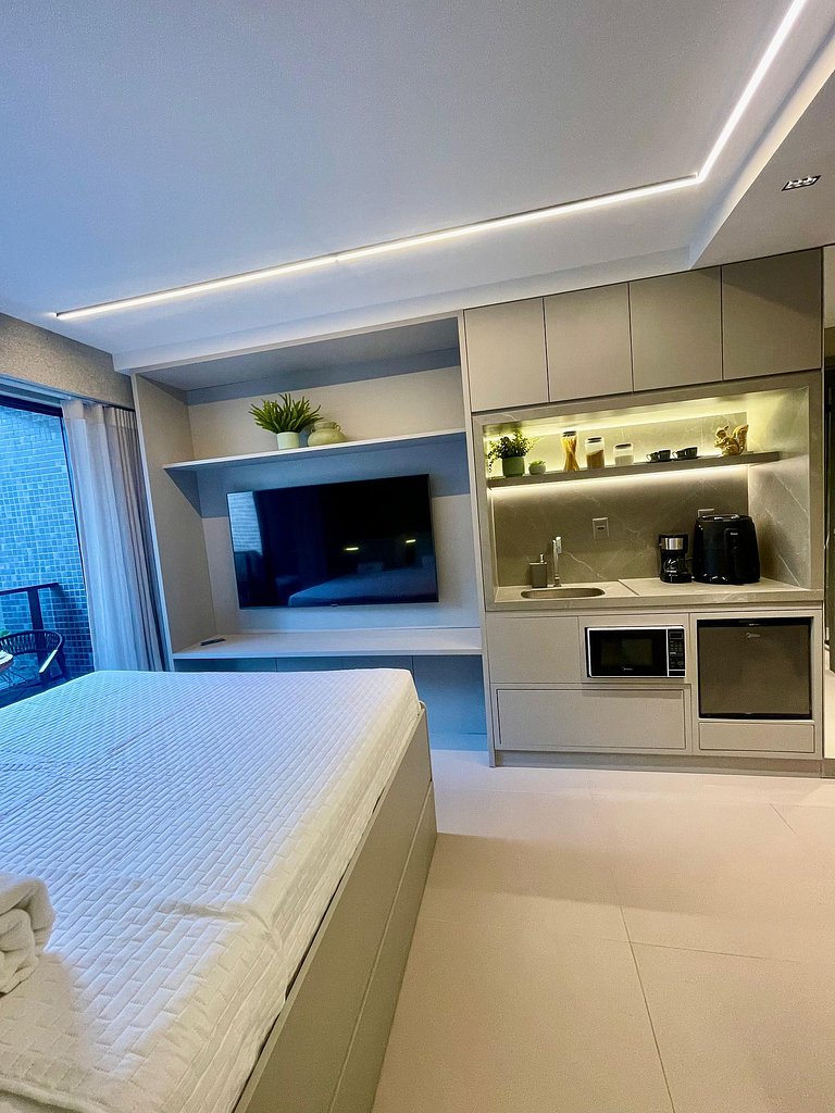 Flat 125- Alto Padrão Beach Haus - by Jess