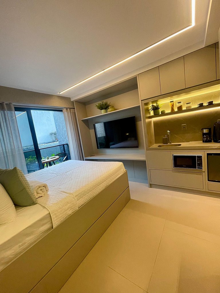 Flat 125- Alto Padrão Beach Haus - by Jess