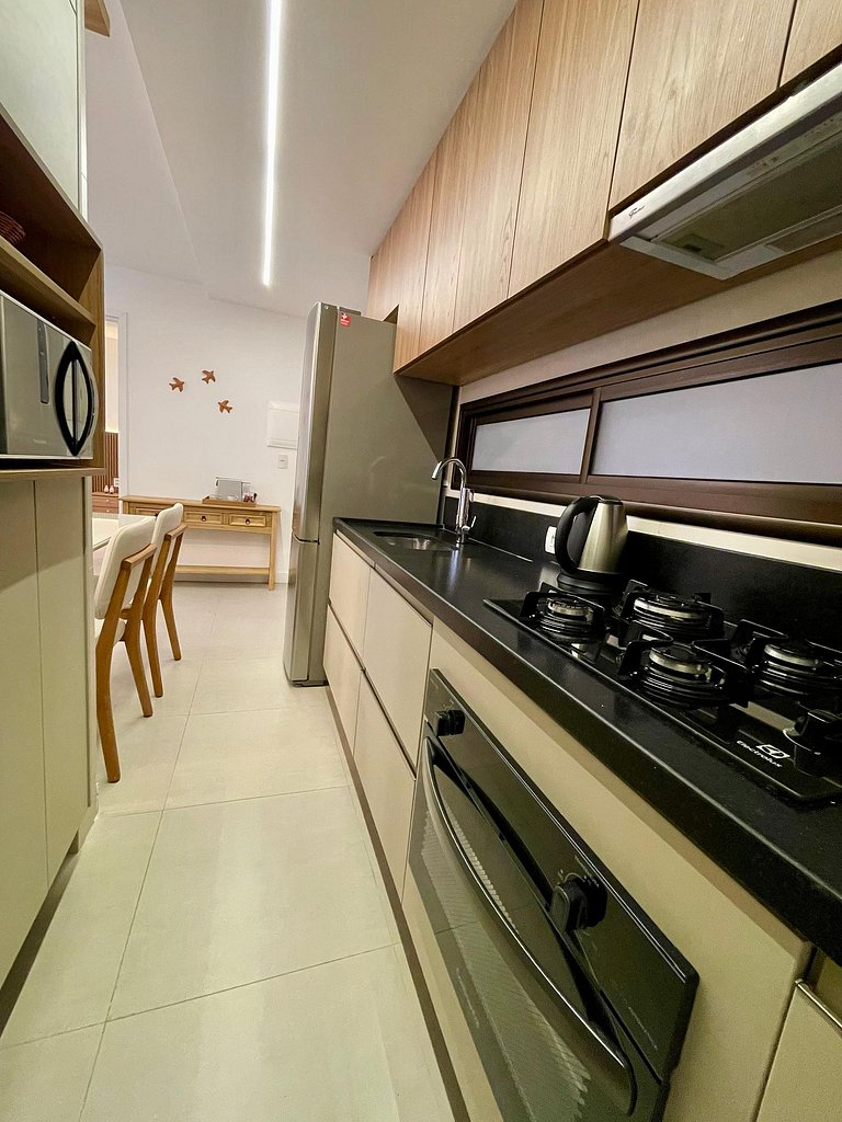 Pé na Areia, Apartamento Luxo - Smart Bessa