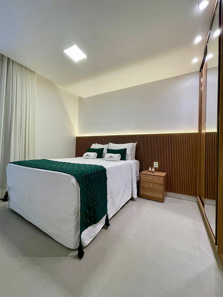 Pé na Areia, Apartamento Luxo - Smart Bessa