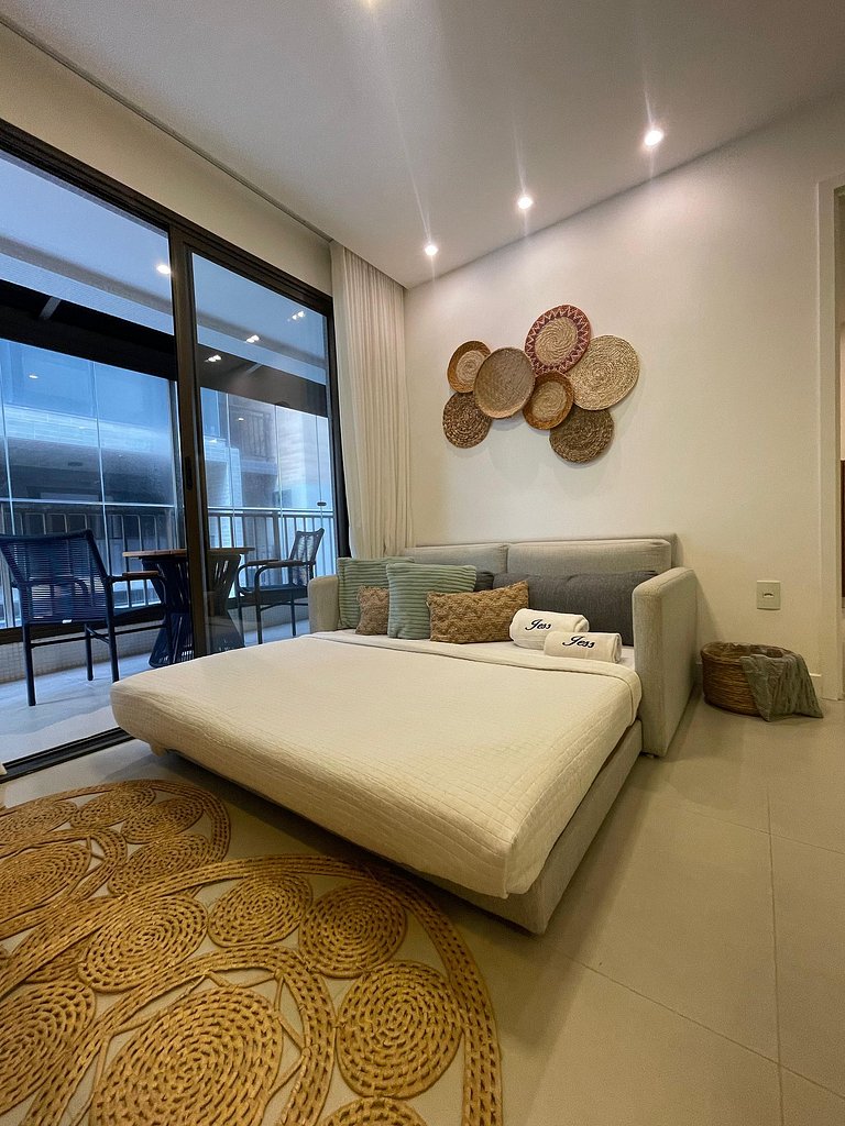 Pé na Areia, Apartamento Luxo - Smart Bessa