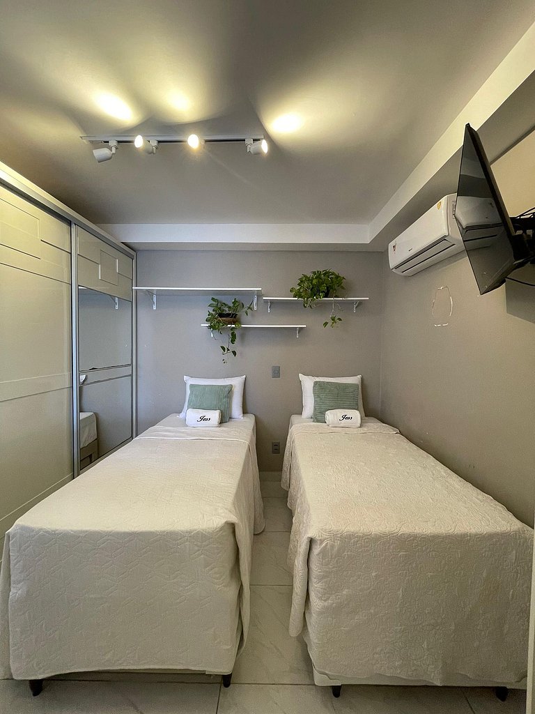 510B - Branco Haus Apto Luxo 2 suites e Banheira