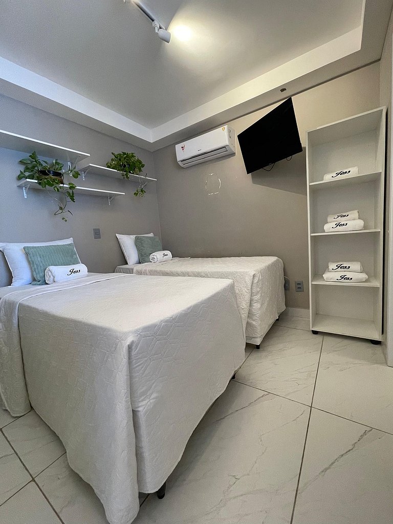 510B - Branco Haus Apto Luxo 2 suites e Banheira