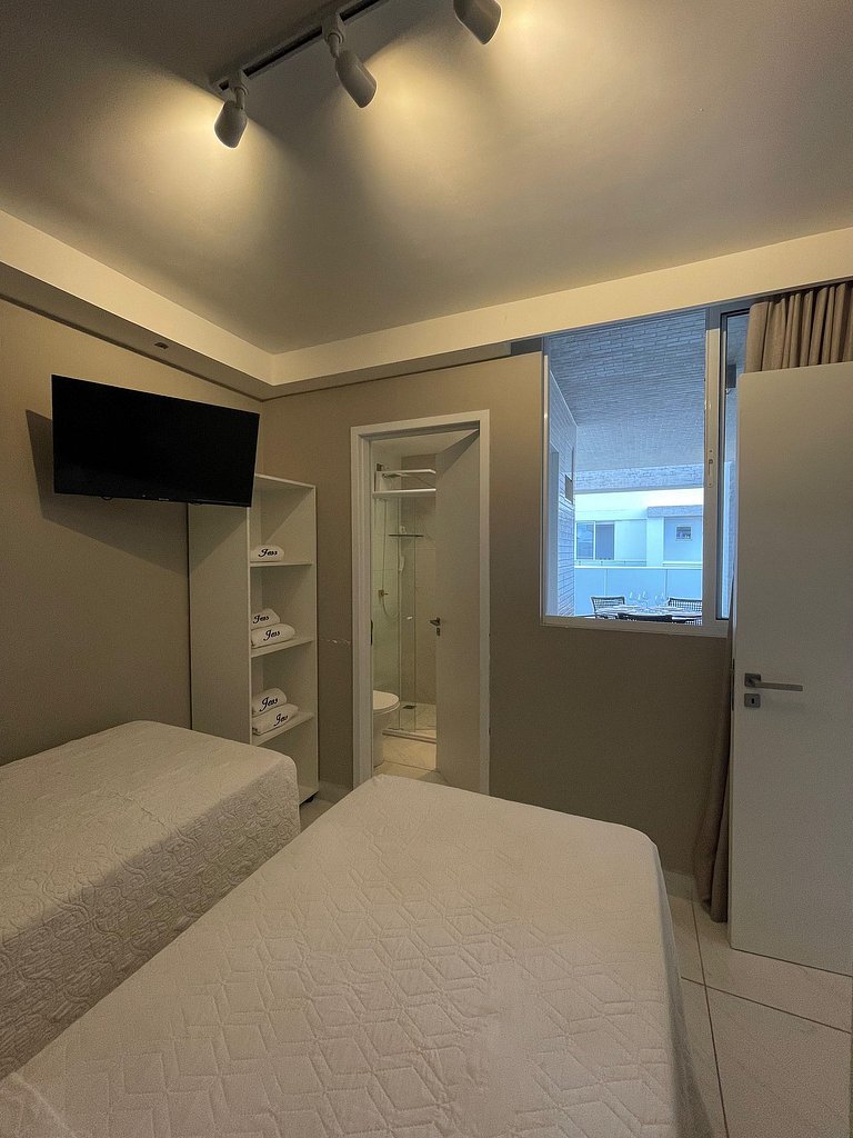 510B - Branco Haus Apto Luxo 2 suites e Banheira