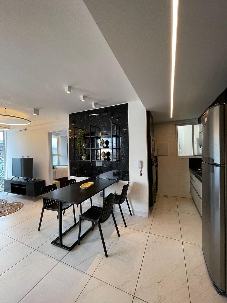 510B - Branco Haus Apto Luxo 2 suites e Banheira
