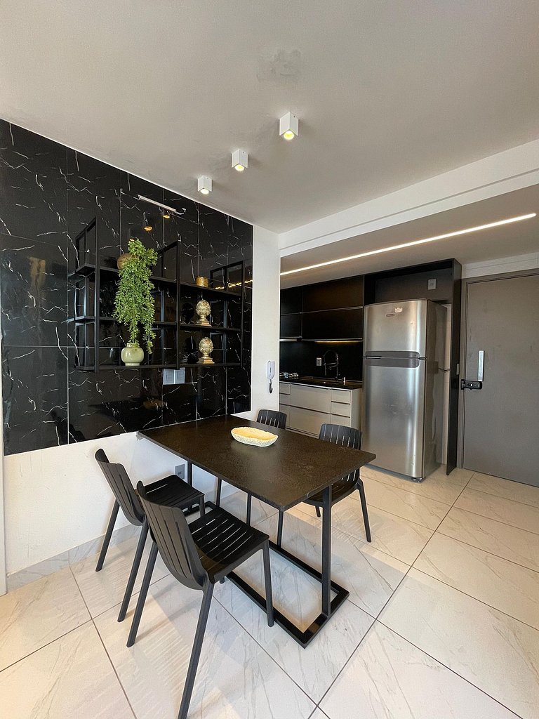 510B - Branco Haus Apto Luxo 2 suites e Banheira