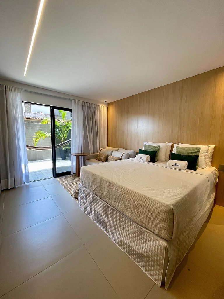Flat 09 - Alto Padrão Beach Haus - by Jess