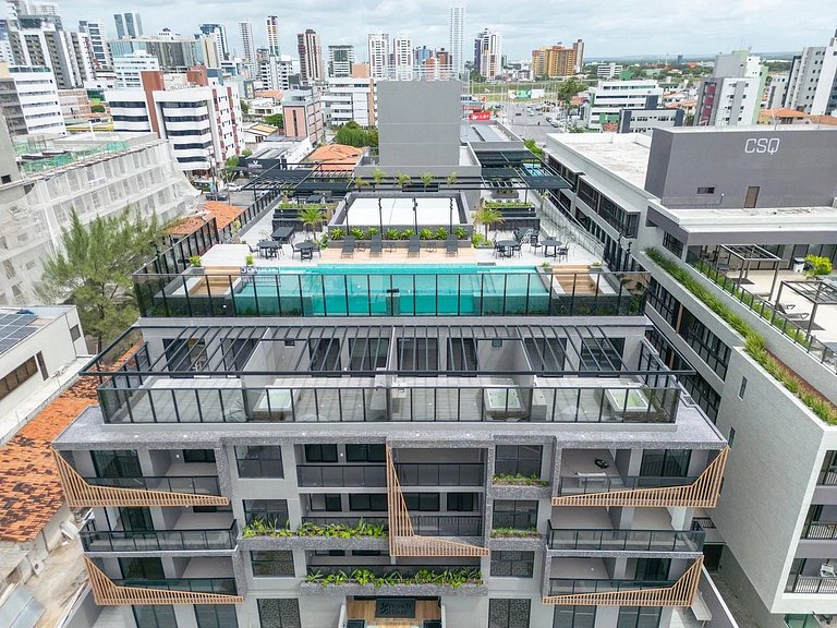 Flat 110 - Alto Padrão Beach Haus - by Jess
