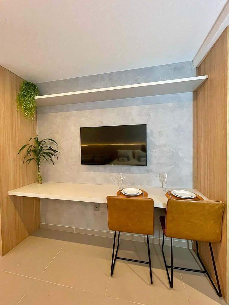 Flat 110 - Alto Padrão Beach Haus - by Jess