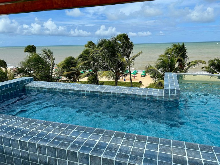 02 Luxo com Jacuzzi, Pé na Areia Altamare by Jess