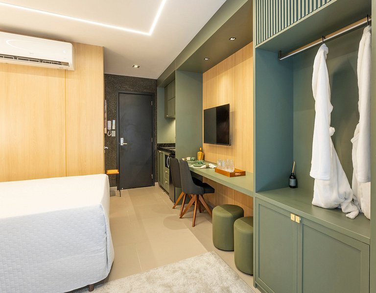 Flat 16 - Alto Padrão Beach Haus - by Jess