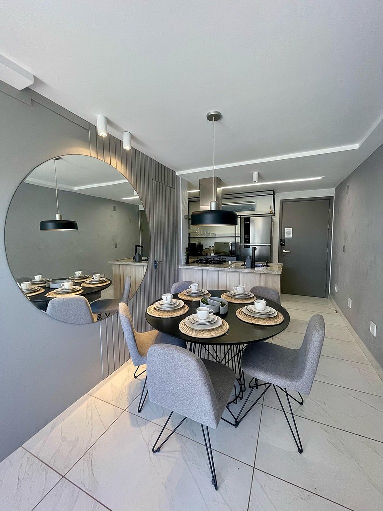 105B - Luxo Garden c piscina - Branco Haus by Jess