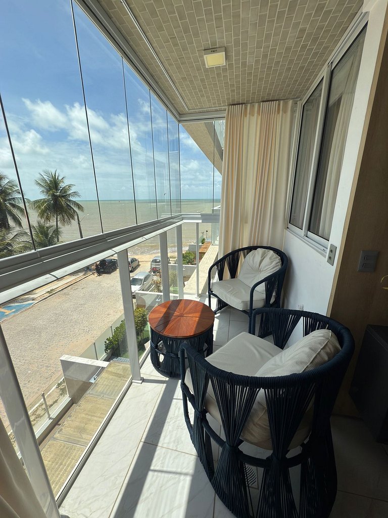305B Vista pro Mar 2 suítes - Branco Haus by Jess