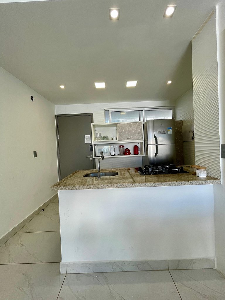 205A · Apto Branco Haus - Pé na Areia