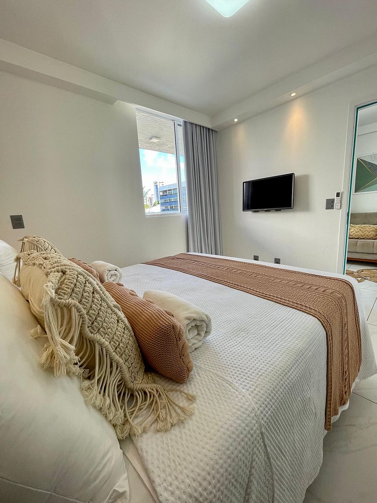 205A · Apto Branco Haus - Pé na Areia