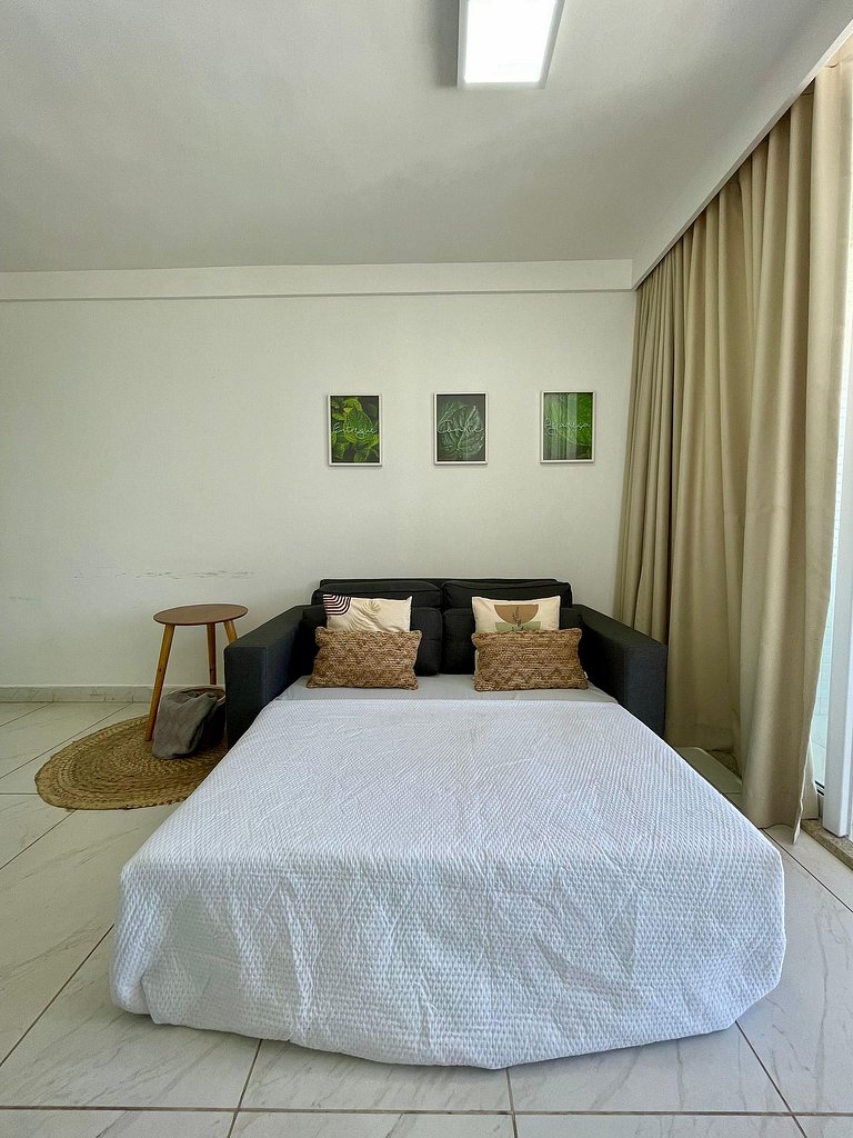 306A - Apto Alto Padrão - Pé na areia do Branco Haus