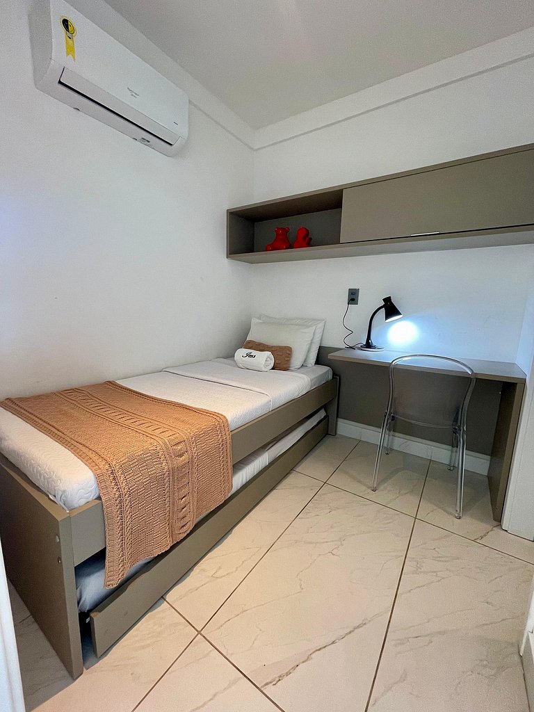306A - Apto Alto Padrão - Pé na areia Branco Haus