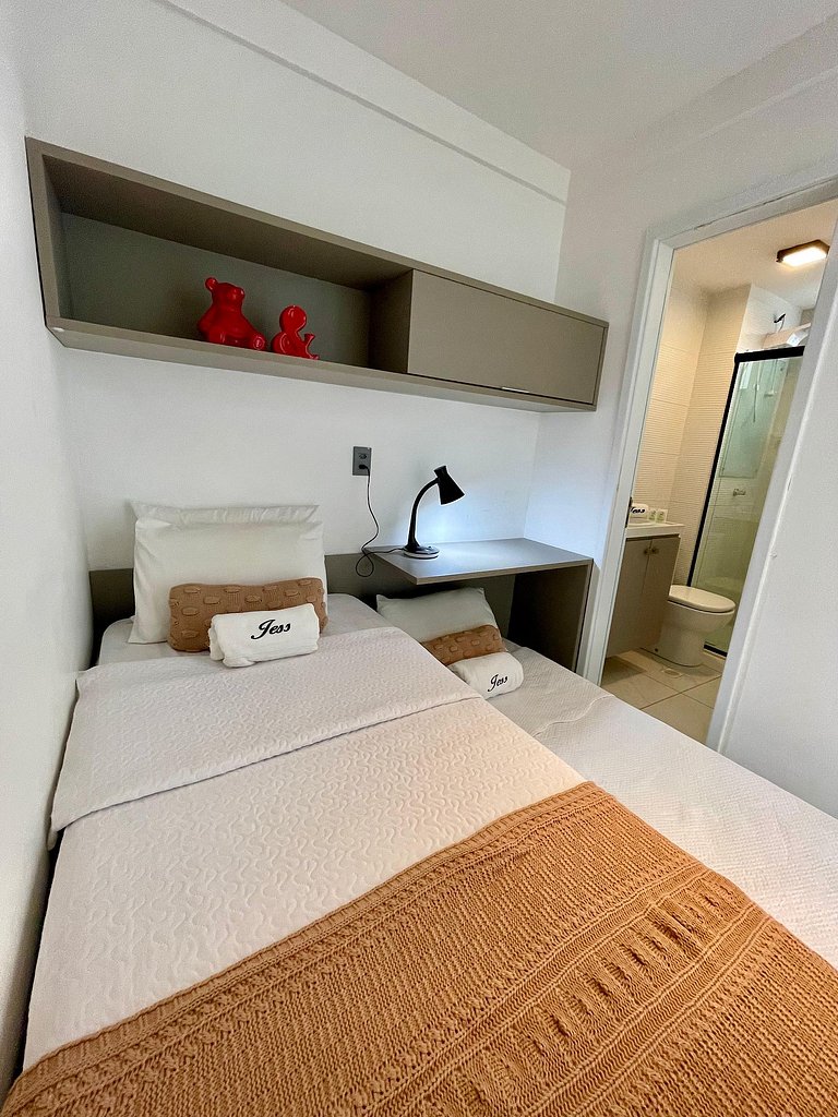 306A - Apto Alto Padrão - Pé na areia do Branco Haus