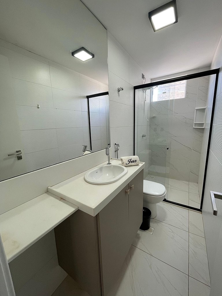 306A - Apto Alto Padrão - Pé na areia Branco Haus