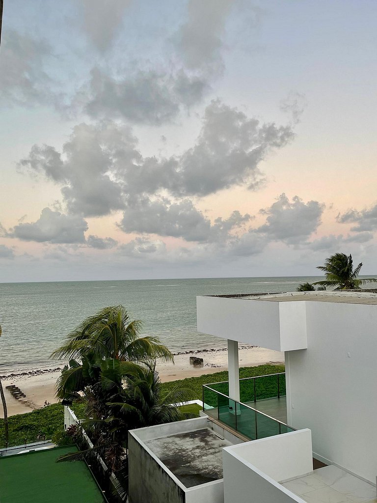 404A · Apto 2 suítes - Pé na praia do Caribessa no Branco Ha