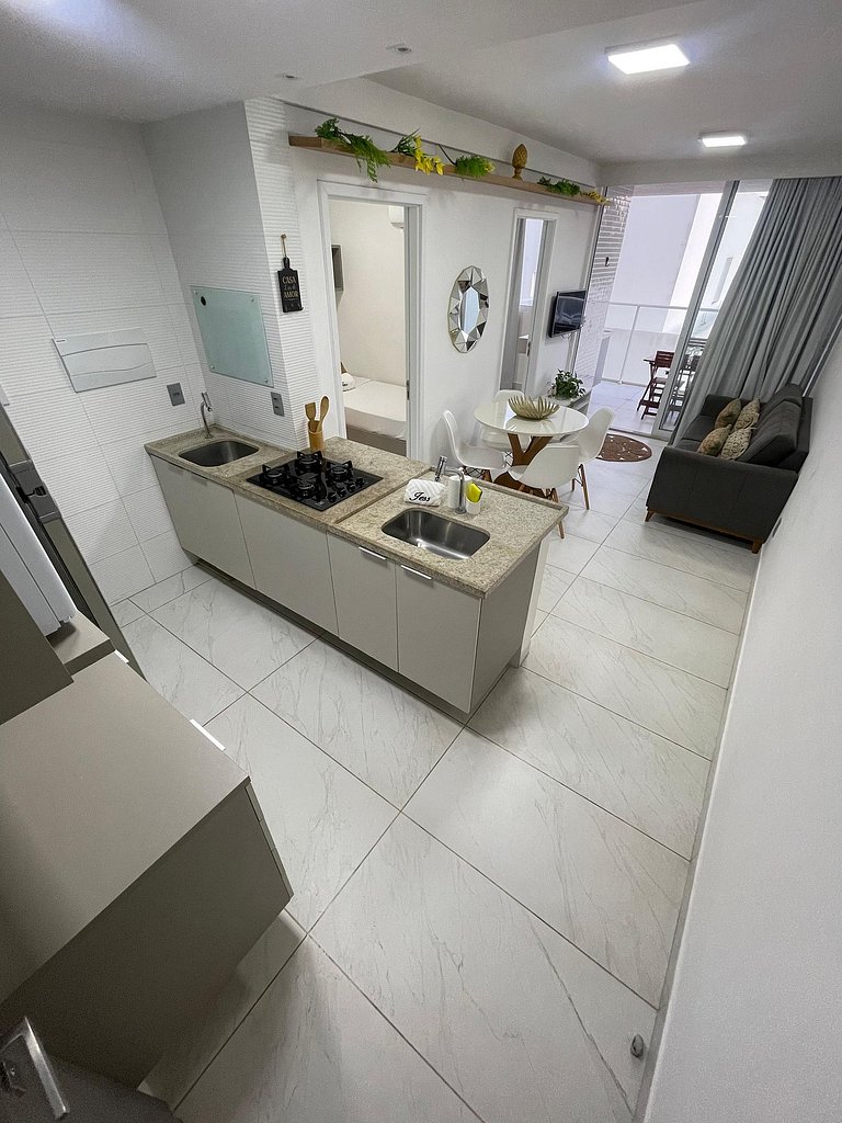 305A · Pé na Areia do Caribessa - Branco Haus