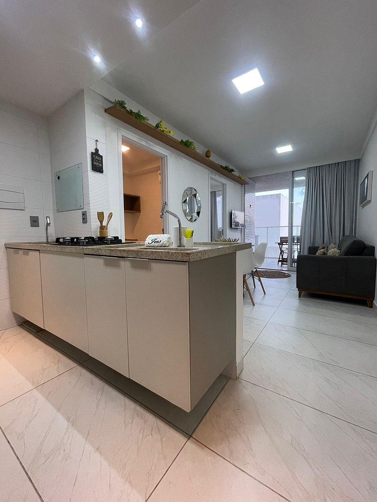 305A · Pé na Areia do Caribessa - Branco Haus