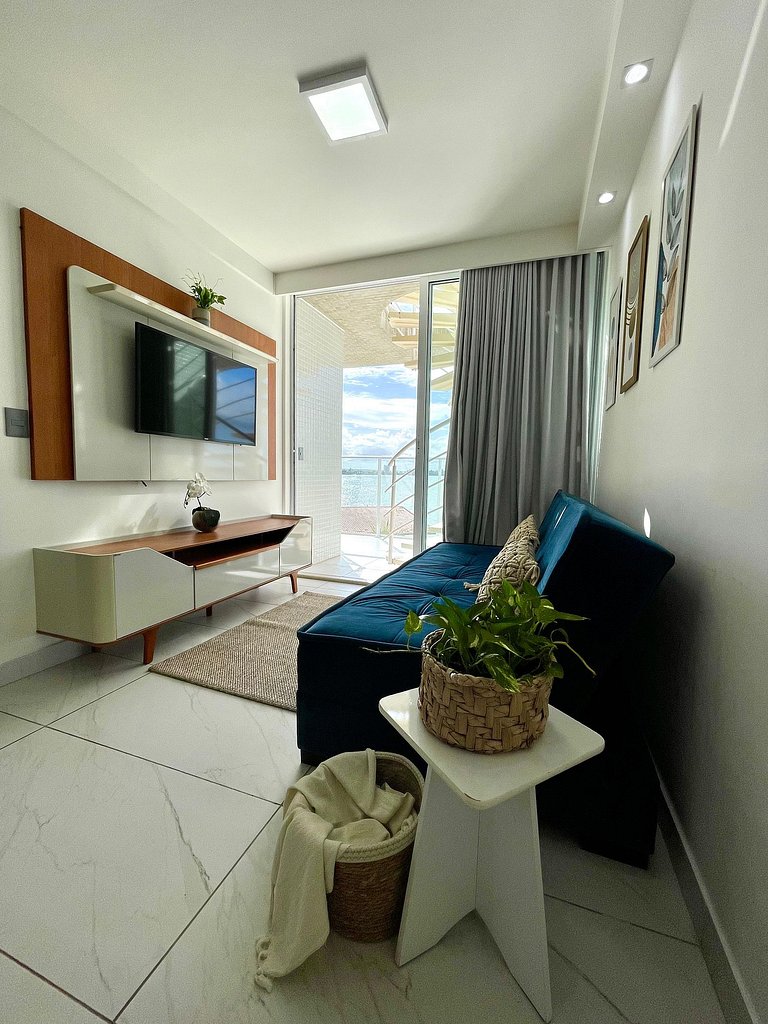 402B Cobertura Duplex Vista para o Mar-Branco Haus