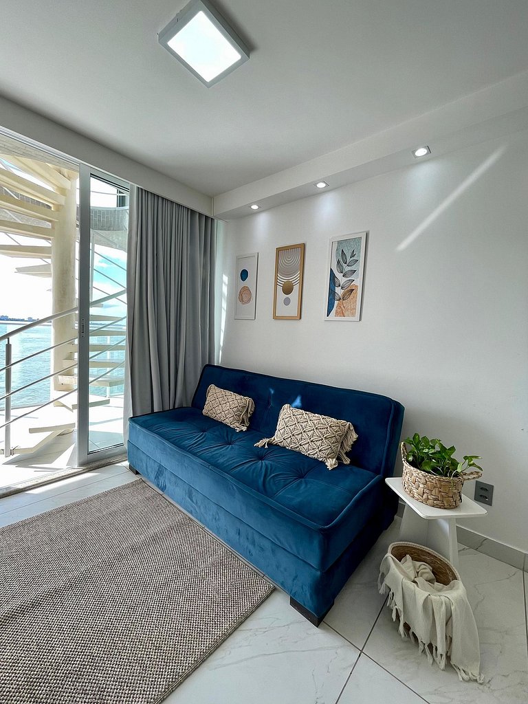 402B Cobertura Duplex Vista para o Mar-Branco Haus