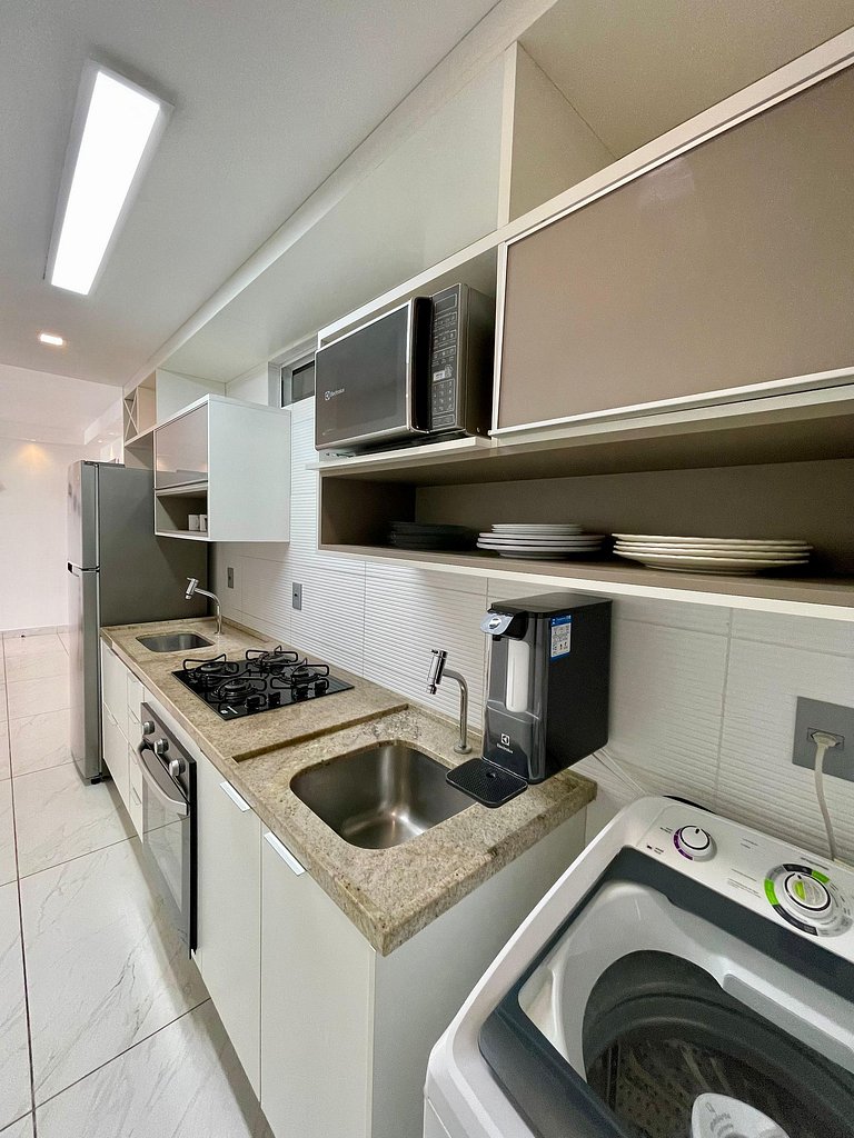 402B Cobertura Duplex Vista para o Mar-Branco Haus