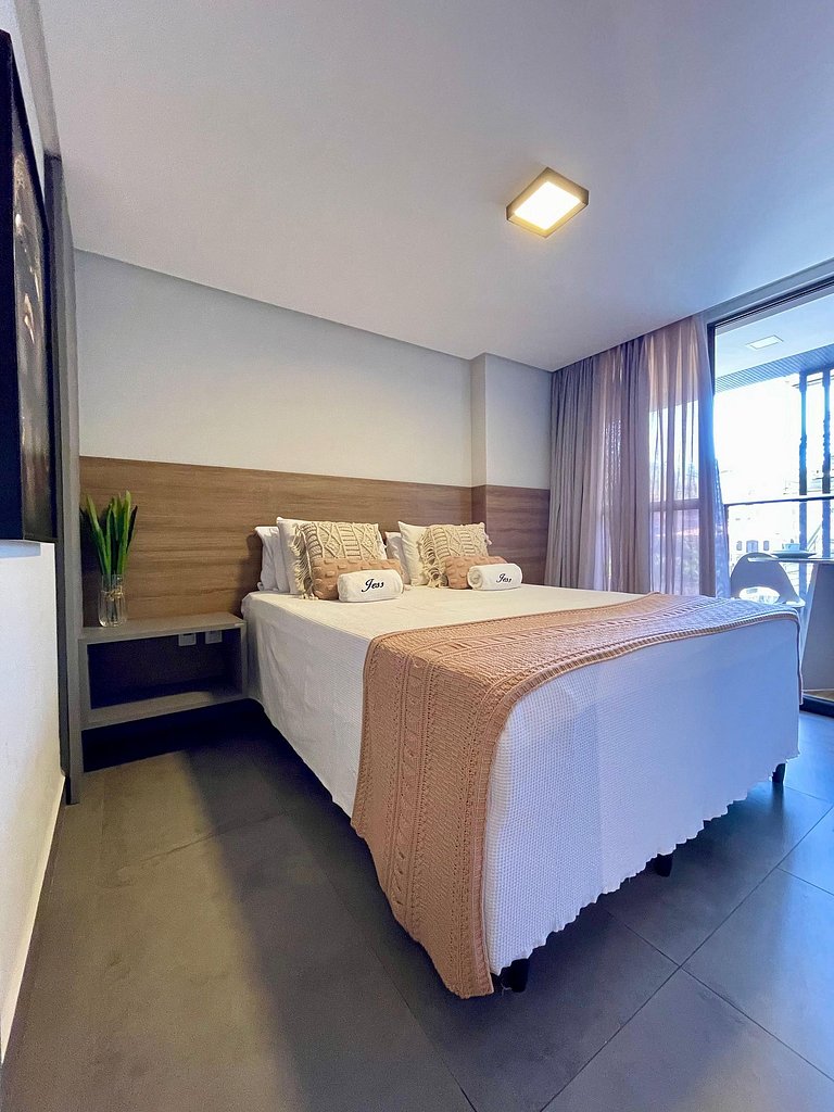 Melhor apartamento na Orla Cabo Branco - 214 Unity