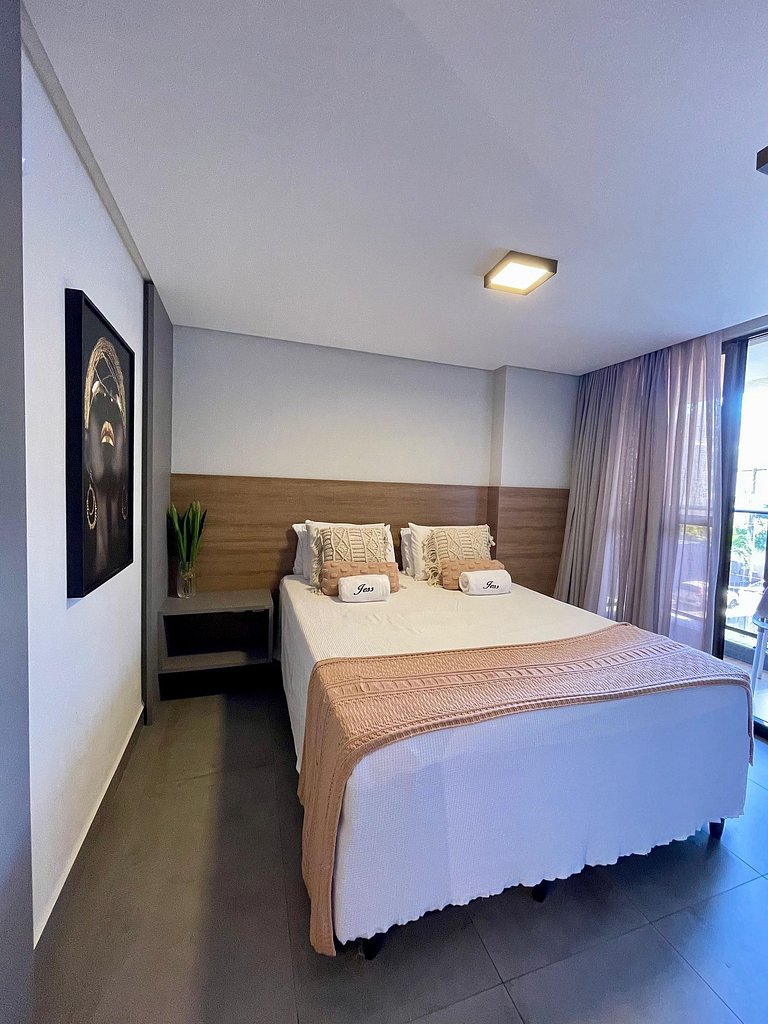 Melhor apartamento na Orla Cabo Branco - 214 Unity