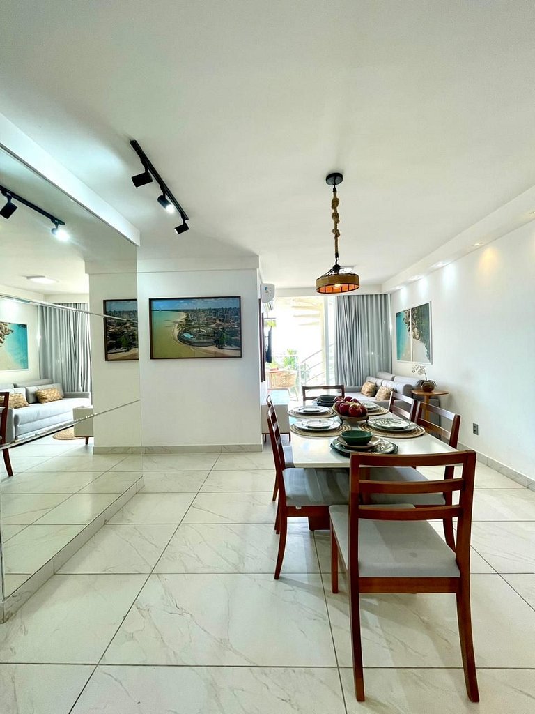402B Cobertura Duplex Vista para o Mar-Branco Haus