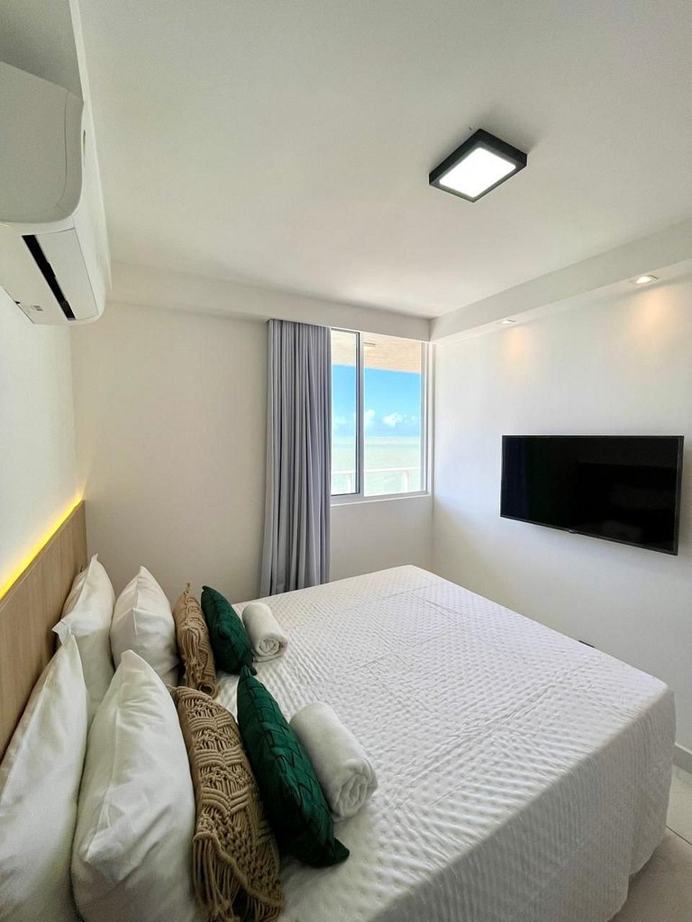 402B Cobertura Duplex Vista para o Mar-Branco Haus