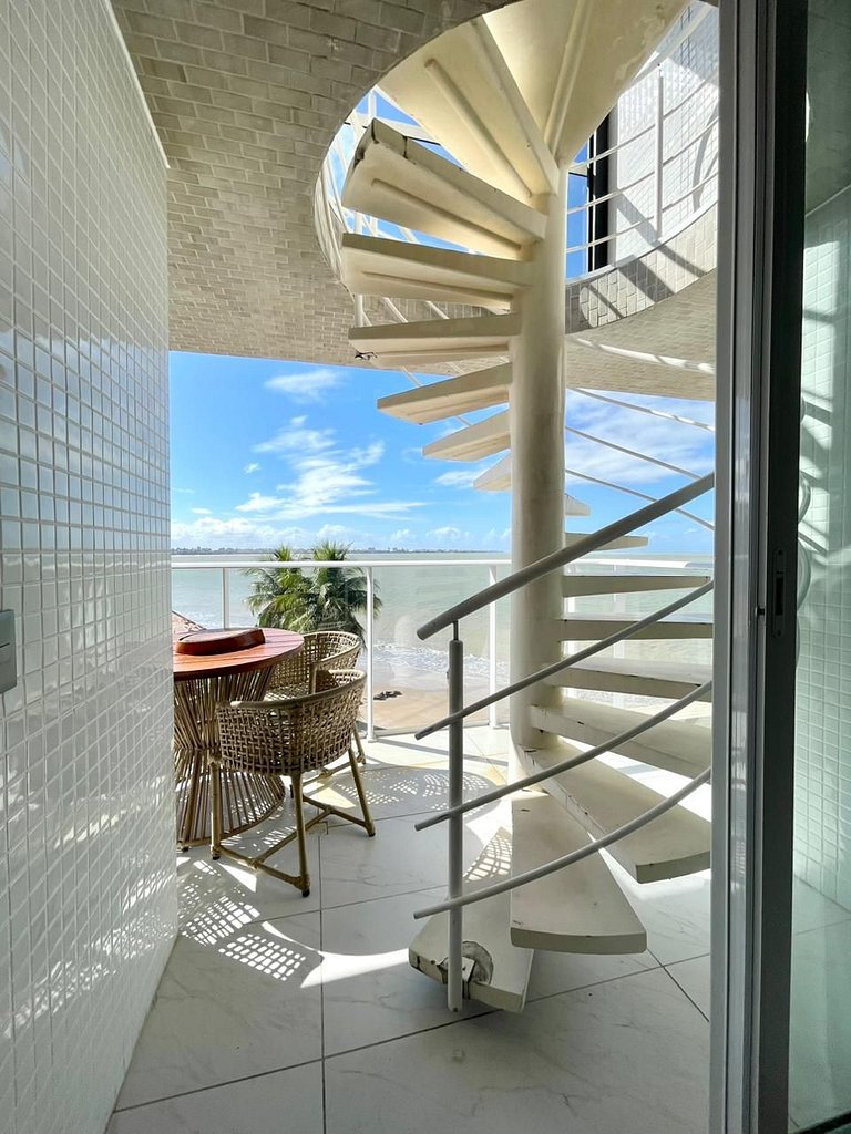 402B Cobertura Duplex Vista para o Mar-Branco Haus