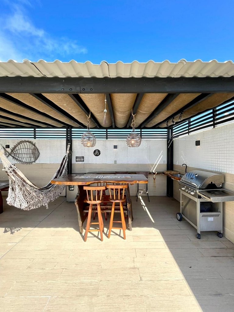 402B Cobertura Duplex Vista para o Mar-Branco Haus