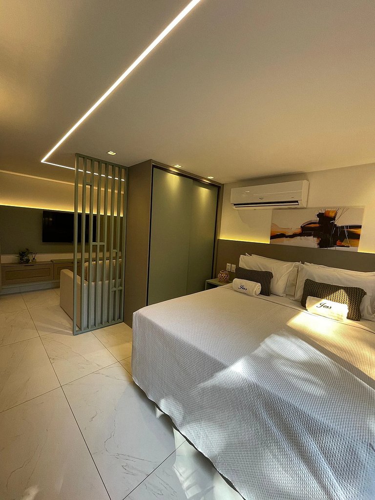 Flat Garden Beira-Mar Luxo - Unity by Jess