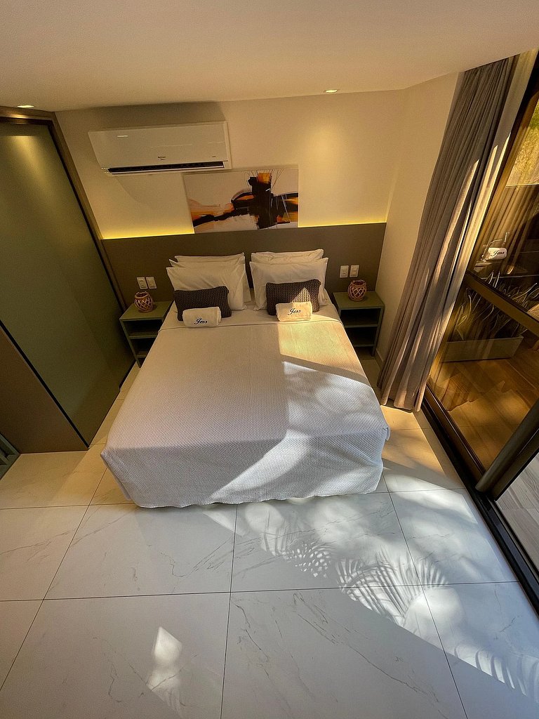 Flat Garden Beira-Mar Luxo - Unity by Jess