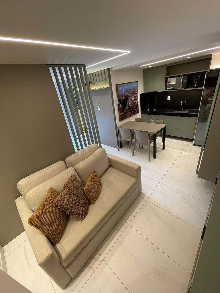 Flat Garden Beira-Mar Luxo - Unity by Jess