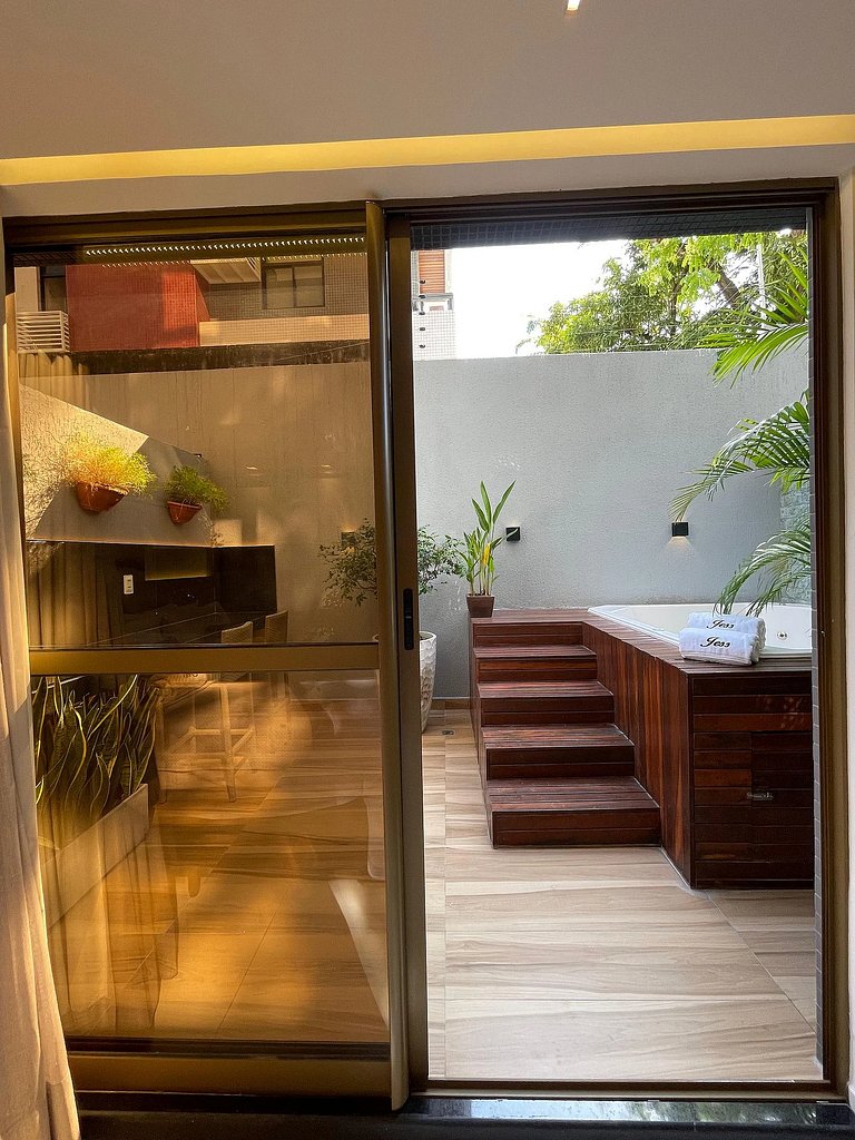 Flat Garden Beira-Mar Luxo - Unity by Jess